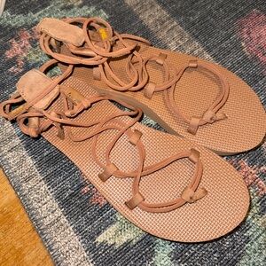 Teva Women's Brown Strappy Sandals